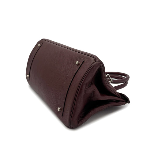 HERMES SHOULDER BIRKIN 42 HAVANE TAURILLON CLEMENCE HAND BAG □H PHW 90304916