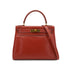 HERMES KELLY 28 RETOURNE BRICK BOX CALF HAND SHOULDER BAG 〇X GHW 90304917