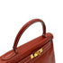 HERMES KELLY 28 RETOURNE BRICK BOX CALF HAND SHOULDER BAG 〇X GHW 90304917