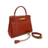 HERMES KELLY 28 RETOURNE BRICK BOX CALF HAND SHOULDER BAG 〇X GHW 90304917