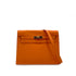 HERMES KELLY DANCE ORANGE VEAU SWIFT SHOULDER BAG □K GHW 90304918
