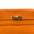 HERMES KELLY DANCE ORANGE VEAU SWIFT SHOULDER BAG □K GHW 90304918