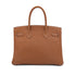 HERMES BIRKIN 30 GOLD TOGO HAND BAG □H PHW 90304920