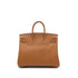 HERMES BIRKIN 25 GOLD EPSOM HAND BAG □M PHW 90304921