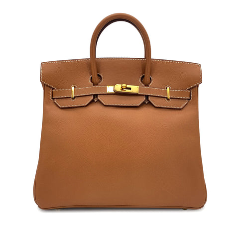 HERMES HAUT A COURROIES 32 GOLD COUCHEVEL HAND BAG □E GHW 90304922
