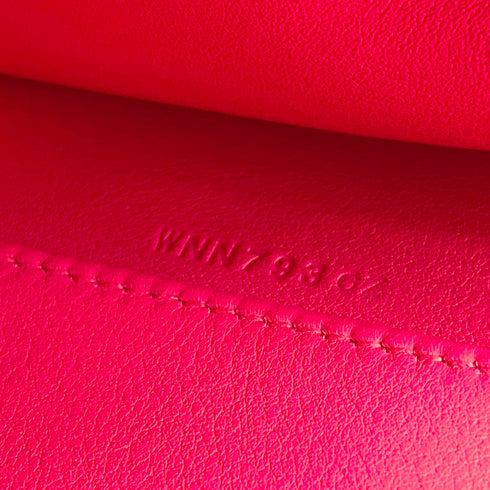 HERMES KELLY DANCE 2 FRAMBOISE VEAU SWIFT SHOULDER BAG W PHW 90304973