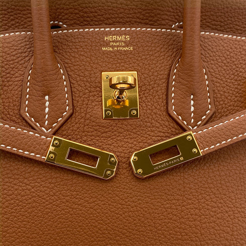 HERMES BIRKIN 25 GOLD TOGO HAND BAG X GOLD HARDWARE 90304976 - PURPOSE