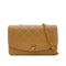 CHANEL VINTAGE DIANA SMALL CHAIN SHOULDER BAG BEIGE CAVIAR SKIN 90304981 - PURPOSE