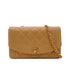 CHANEL VINTAGE DIANA SMALL CHAIN SHOULDER BAG BEIGE CAVIAR SKIN 90304981 - PURPOSE