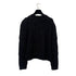 CHANEL RHINESTONE KNIT BLACK MULTICOLOR ALPACA 38 P57 RTW 90304983