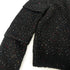 CHANEL RHINESTONE KNIT BLACK MULTICOLOR ALPACA 38 P57 RTW 90304983