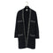 CHANEL COCO BUTTON KNIT COAT BLACK CASHMERE 38 07A RTW 90304985