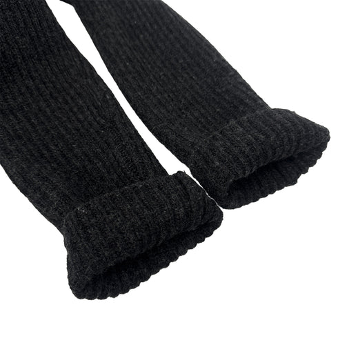 CHANEL COCO BUTTON KNIT COAT BLACK CASHMERE 38 07A RTW 90304985