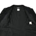 CHANEL VINTAGE COCO BUTTON LONG COAT BLACK 42 RTW 90305048