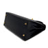 HERMES KELLY 28 SELLIER BLACK BOX CALF HAND BAG 2000 SQUARE D GOLD HARDWARE 90305112 - PURPOSE