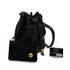 CHANEL VINTAGE TRIPLE COCOMARK DRAWSTRING CHAIN SHOULDER BAG BLACK CAVIAR SKIN 90305117