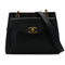 CHANEL VINTAGE TURN LOCK CHAIN TOTE BAG BLACK CAVIAR SKIN 90305120 - PURPOSE