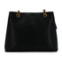 CHANEL VINTAGE TURN LOCK CHAIN TOTE BAG BLACK CAVIAR SKIN 90305120 - PURPOSE