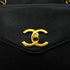 CHANEL VINTAGE TURN LOCK CHAIN TOTE BAG BLACK CAVIAR SKIN 90305120 - PURPOSE