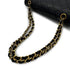 CHANEL VINTAGE CLASSIC FLAP MEDIUM CHAIN SHOULDER BAG BLACK LAMB SKIN 90305121