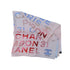 CHANEL VINTAGE SCARF COCOMARK PINK BLUE SILK 90305123 - PURPOSE
