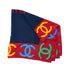 CHANEL VINTAGE SCARF COCOMARK LOGO MULTICOLOR SILK 90305131 - PURPOSE
