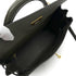 HERMES KELLY 32 RETOURNE VERT OLIVE EVERCOLOR HAND BAG □F GHW 90305222