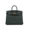 HERMES BIRKIN 25 VERT MANGROVE TOGO HAND BAG K PGHW 90305223