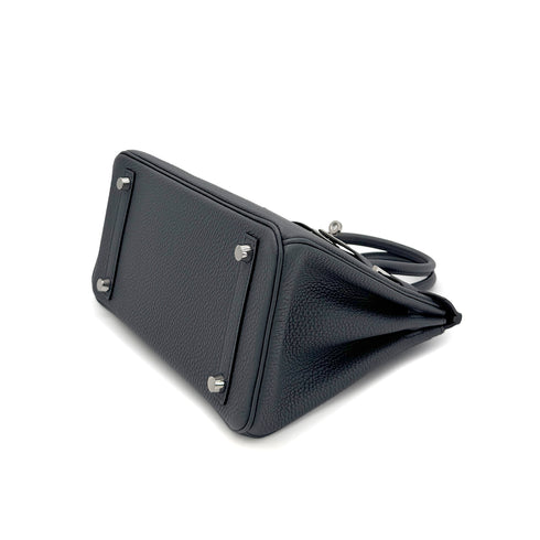 HERMES BIRKIN 25 GRIS MISTY TOGO HAND BAG W PHW 90305225