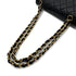 CHANEL VINTAGE CLASSIC FLAP SMALL CHAIN SHOULDER BAG BLACK LAMB SKIN 90305227