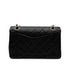 CHANEL VINTAGE CLASSIC FLAP SMALL CHAIN SHOULDER BAG BLACK LAMB SKIN 90305228
