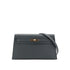 HERMES KELLY ELAN GRIS MISTY VEAU MADAME CLUTCH SHOULDER BAG K PGHW 90305229