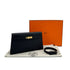 HERMES KELLY ELAN BLACK VEAU EPSOM CLUTCH SHOULDER BAG K GHW 90305230