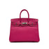 HERMES CANDY BIRKIN 25 ROSE TYRIEN RUBIS VEAU EPSOM HAND BAG □O PHW 90305234