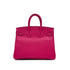 HERMES CANDY BIRKIN 25 ROSE TYRIEN RUBIS VEAU EPSOM HAND BAG □O PHW 90305234