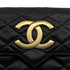 CHANEL VINTAGE MATELASSE BIG COCO CHAIN SHOULDER BAG BLACK LAMB SKIN 90305235 - PURPOSE