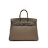 HERMES BIRKIN 25 ETOUPE TOGO HAND BAG □N PHW 90305237
