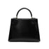HERMES KELLY 28 SELLIER BLACK BOXCALF HAND SHOULDER BAG 〇A GHW 90305238