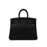 HERMES BIRKIN 25 BLACK TOGO HAND BAG □I PHW 90305241