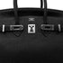 HERMES BIRKIN 25 BLACK TOGO HAND BAG □I PHW 90305241