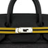 HERMES HAUT A COURROIES 40 BLACK TOGO FELT HAND BAG W PHW 90305242