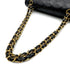 CHANEL VINTAGE CLASSIC FLAP MEDIUM CHAIN SHOULDER BAG BLACK LAMB SKIN 90305467 - PURPOSE
