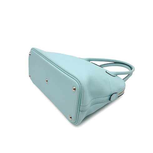 HERMES BOLIDE 27 BLEU ZEPHYR SWIFT HAND SHOULDER BAG A PHW 90305469 - PURPOSE