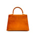 HERMES KELLY 25 SELLIER ORANGE DOBLIS HAND SHOULDER BAG □J GHW 90305470