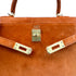 HERMES KELLY 25 SELLIER ORANGE DOBLIS HAND SHOULDER BAG □J GHW 90305470