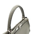 FENDI PEEKABOO REGULAR SELLERIA HAND SHOULDER BAG LEATHER GRAY 8BN226 90305473