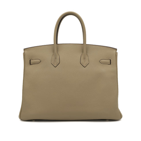 HERMES BIRKIN 35 POUSSIERE TOGO HAND BAG □L GHW 90305667 - PURPOSE