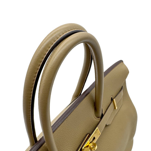 HERMES BIRKIN 35 POUSSIERE TOGO HAND BAG □L GHW 90305667 - PURPOSE