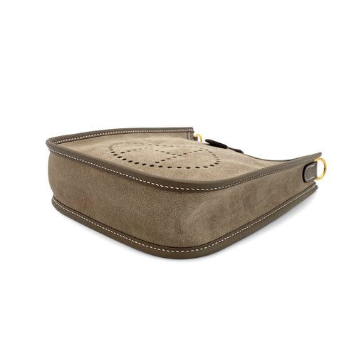 HERMES EVELYNE TPM AMAZON ETOUPE GRIZZLY SHOULDER BAG W 90305668