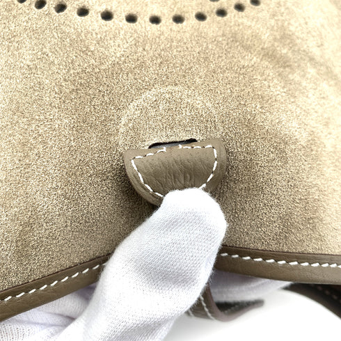 HERMES EVELYNE TPM AMAZON ETOUPE GRIZZLY SHOULDER BAG W 90305668